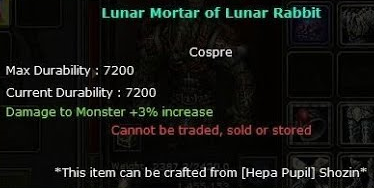 Lunar Mortar of Lunar Rabbit